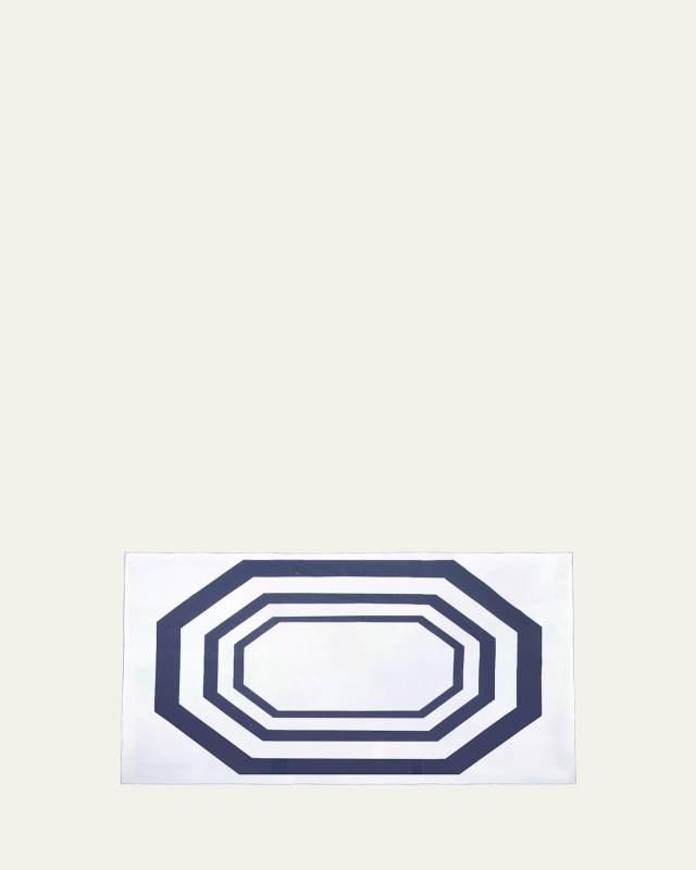 Essential Navy Tablecloth, 71" x 98"